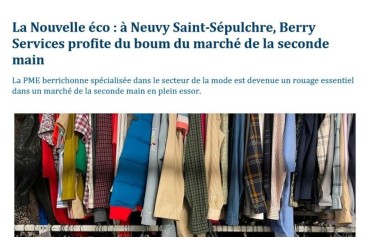 Berry Services profite du boum du marché de la seconde main