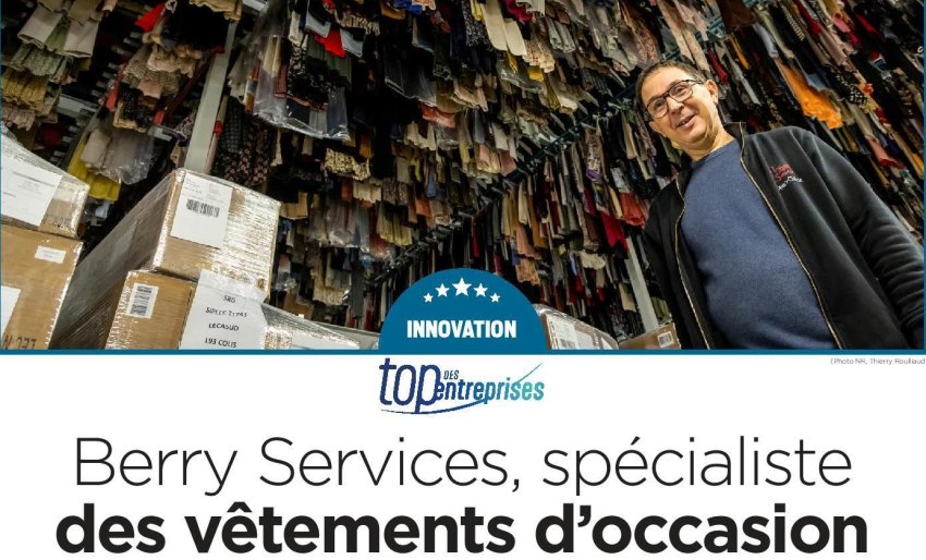 Berry Services spécialiste des vêtements d'occasion