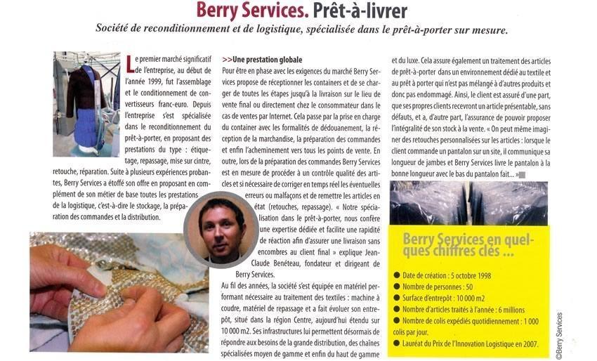 Berry Services : Prêt-à-livrer
