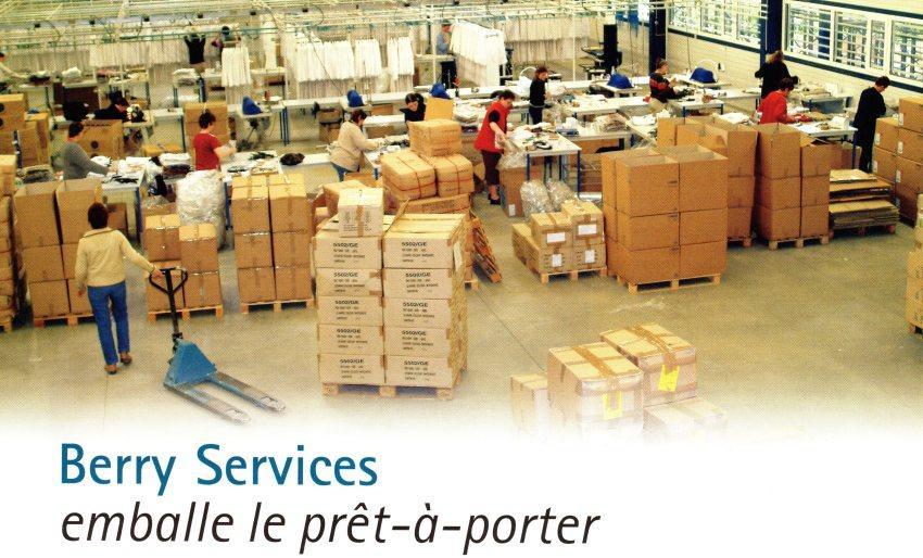 Berry Services emballe le prêt-à-porter