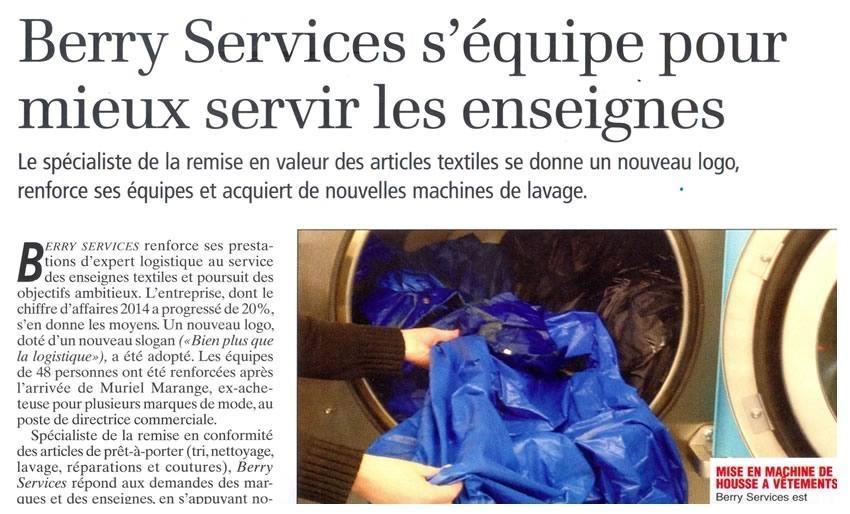 Berry Services s’équipe pour mieux servir les enseignes